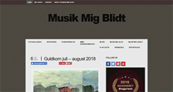 Desktop Screenshot of musikmigblidt.dk